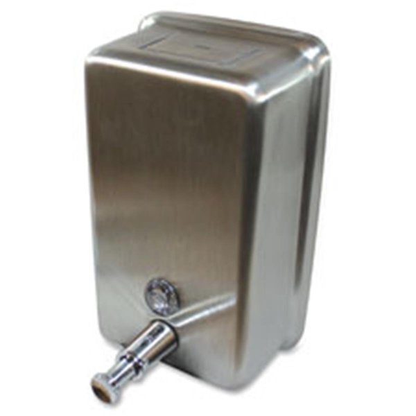 Ss Vertical Soap Dispenser, Chesterfield Leather, Mfr#: CH1612887